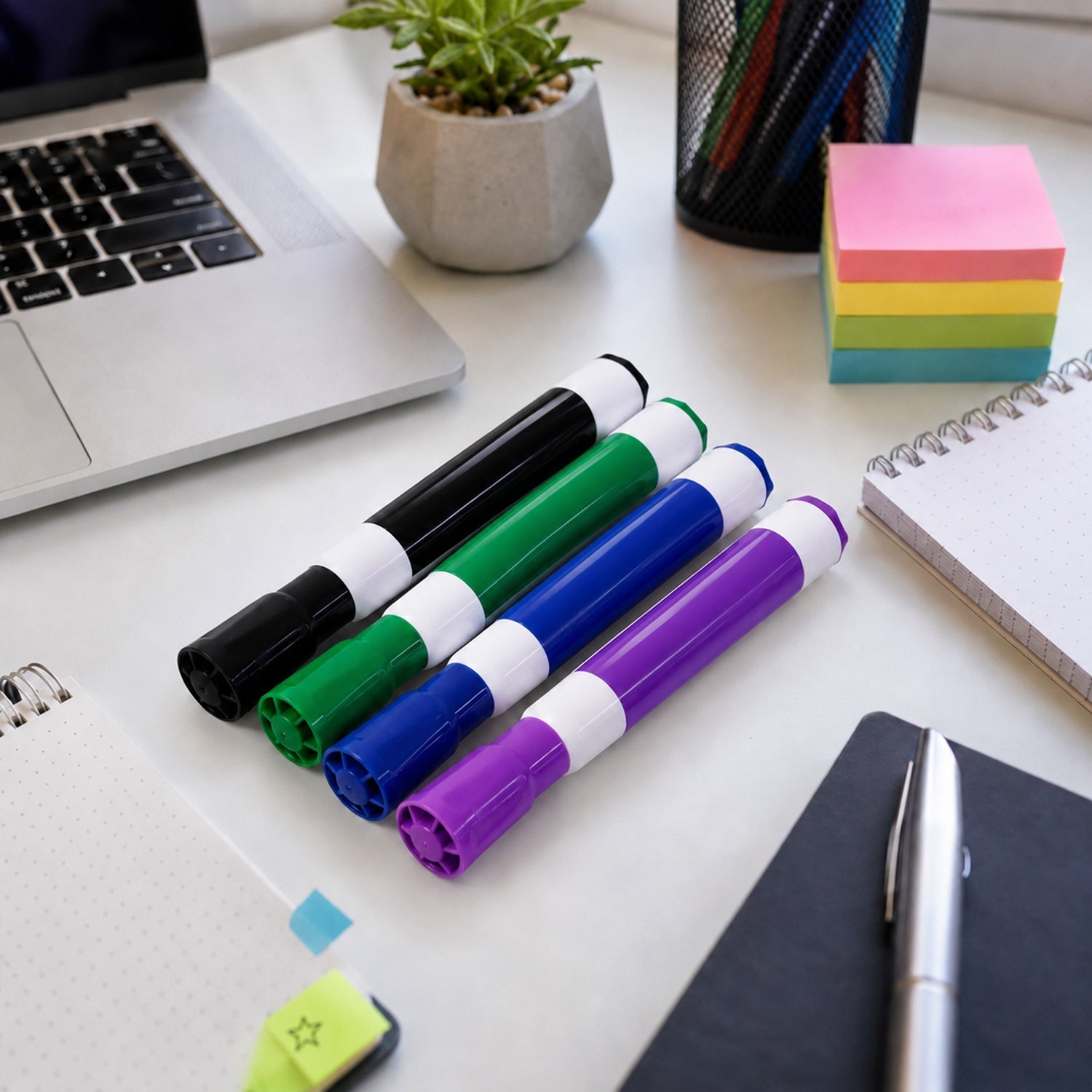Design of bright colored dry erase marker