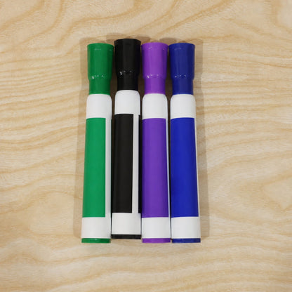 Whiteboard marker used on daily basis in classroom or office