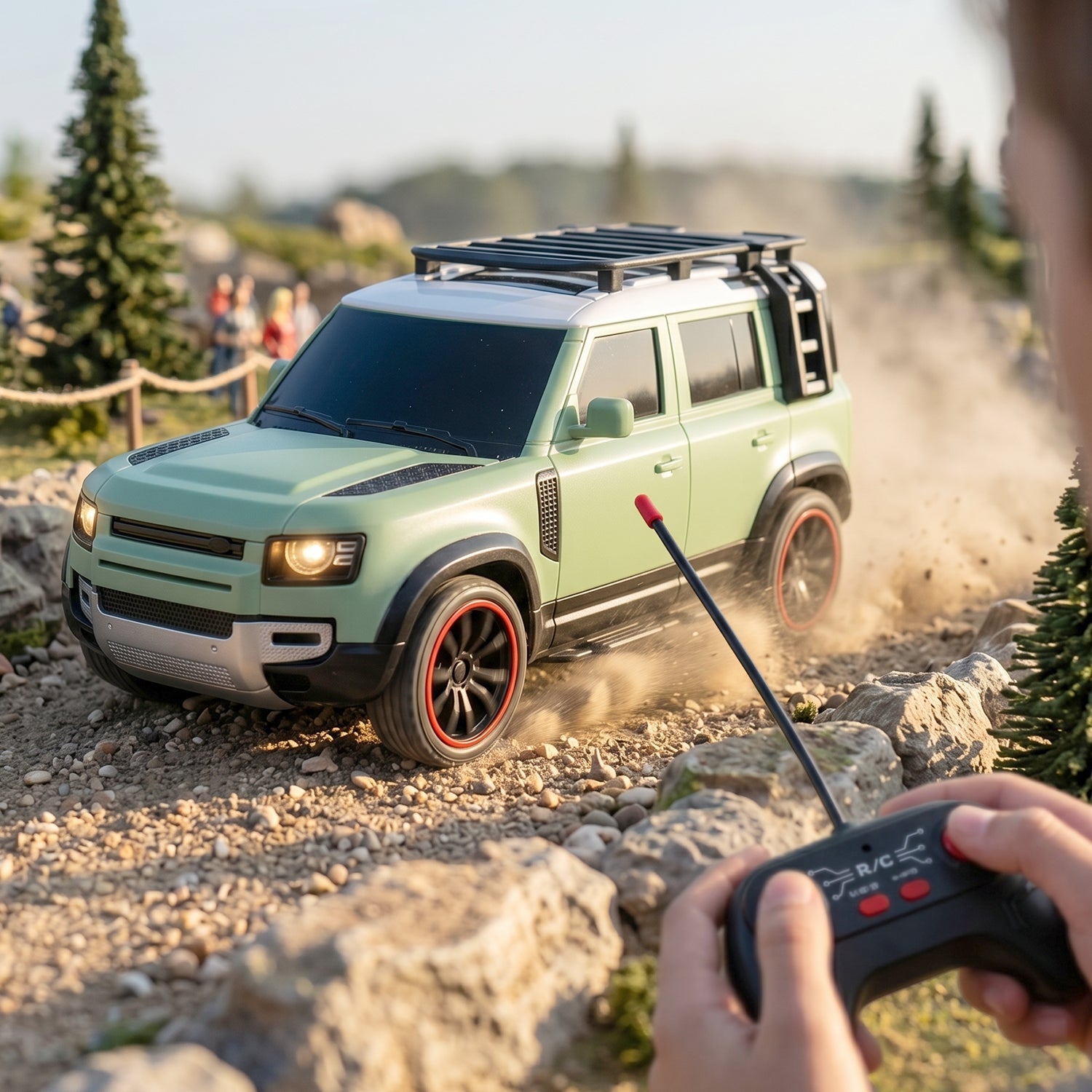 RC stunt car suitable for outdoor play