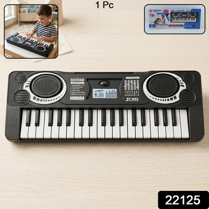Mini piano keyboard toy in vibrant colors, perfect for children's playtime