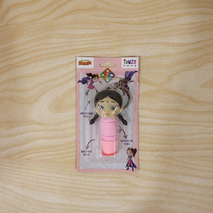 Cartoon design colorful sensory pop tube toy