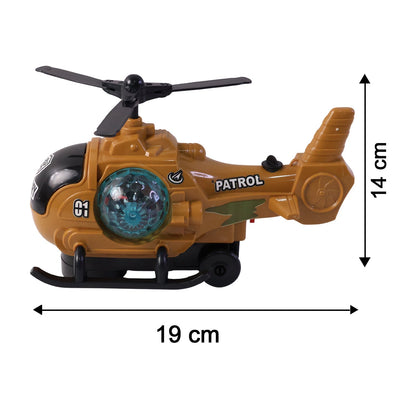 Helicopter toy size guide for kids