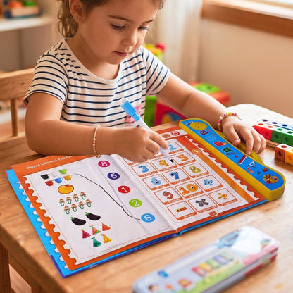Sound book used for educational play by kids