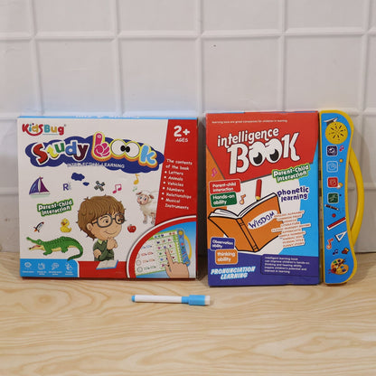 Learning sound book packed in a box for kids