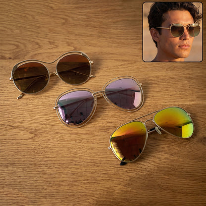 Mix design sunglasses for both men and women