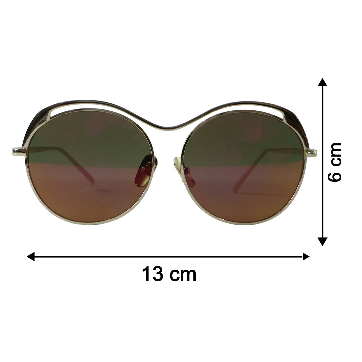 Size and fitting guide for fashion sunglasses
