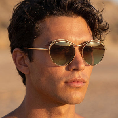 Eyewear being worn for outdoor and casual style