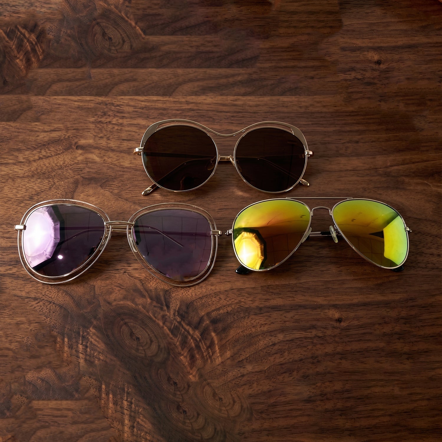 Fashion sunglasses in action for outdoor wear