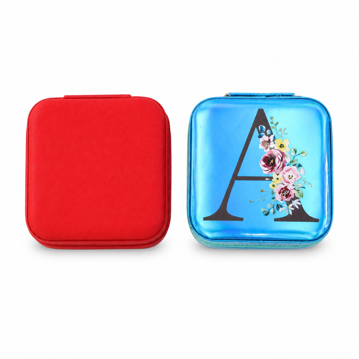 Jewelry box with white background and assorted design