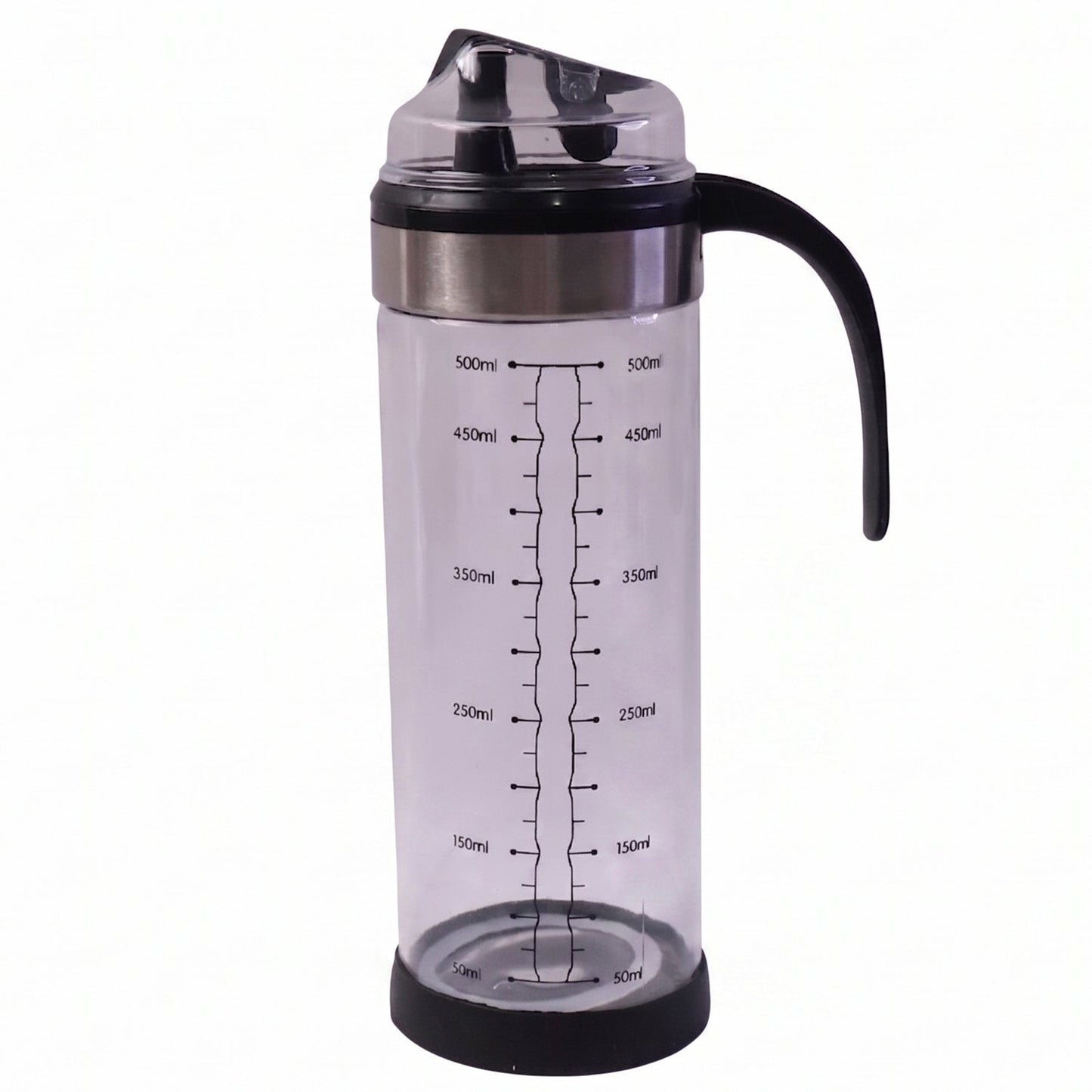 White background of oil dispenser bottle 500ml capacity