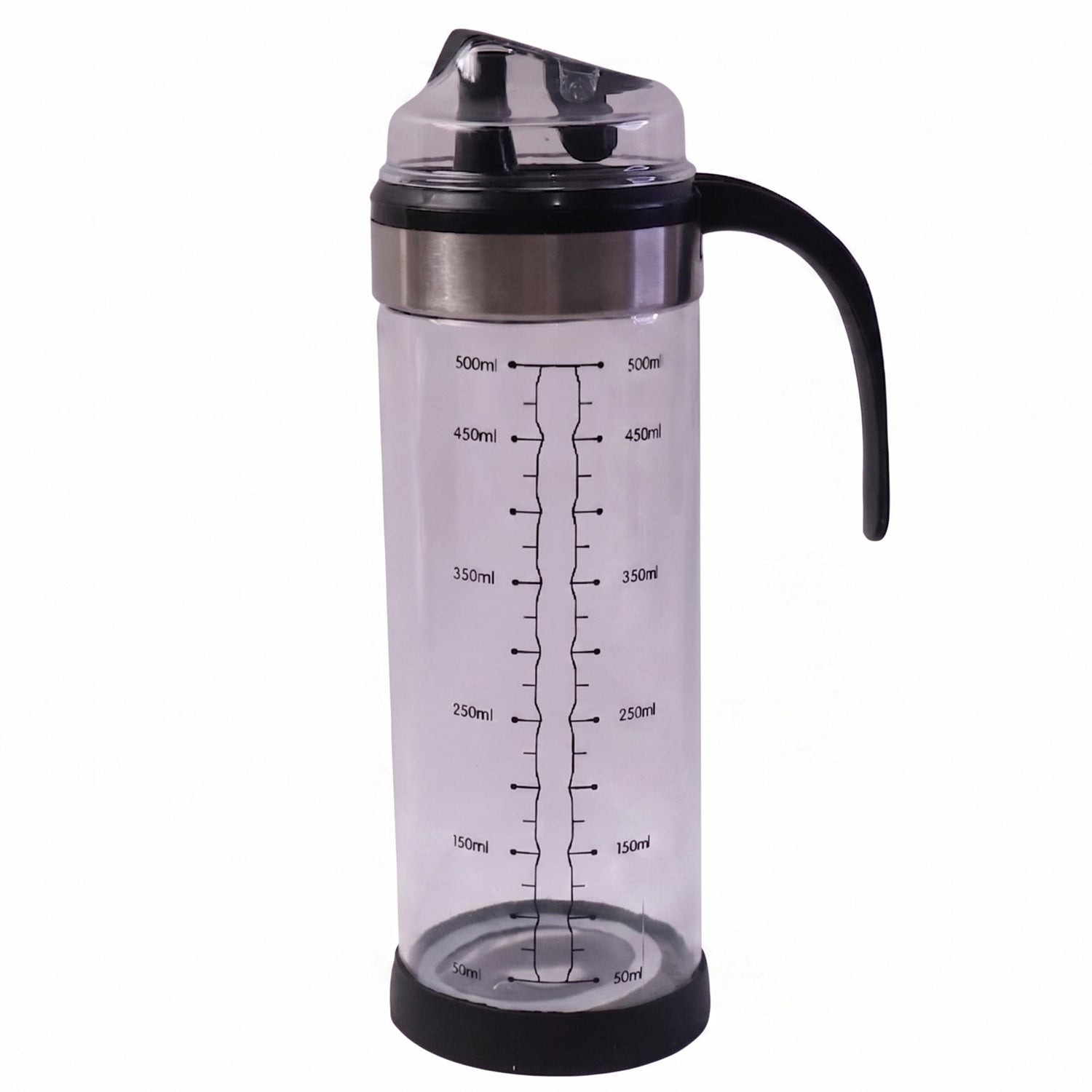 White background of oil dispenser bottle 500ml capacity
