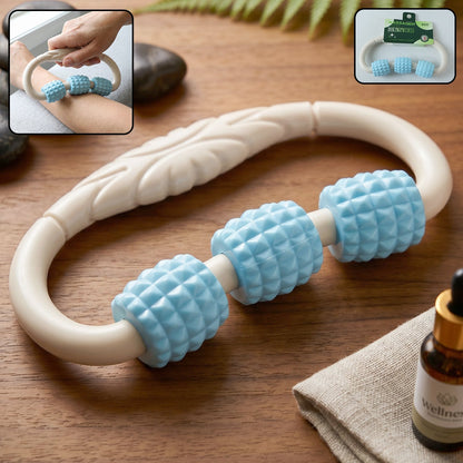 Muscle relaxation roller massager for post-workout recovery