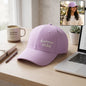 Summer vibes embroidered baseball cap showcasing trendy design