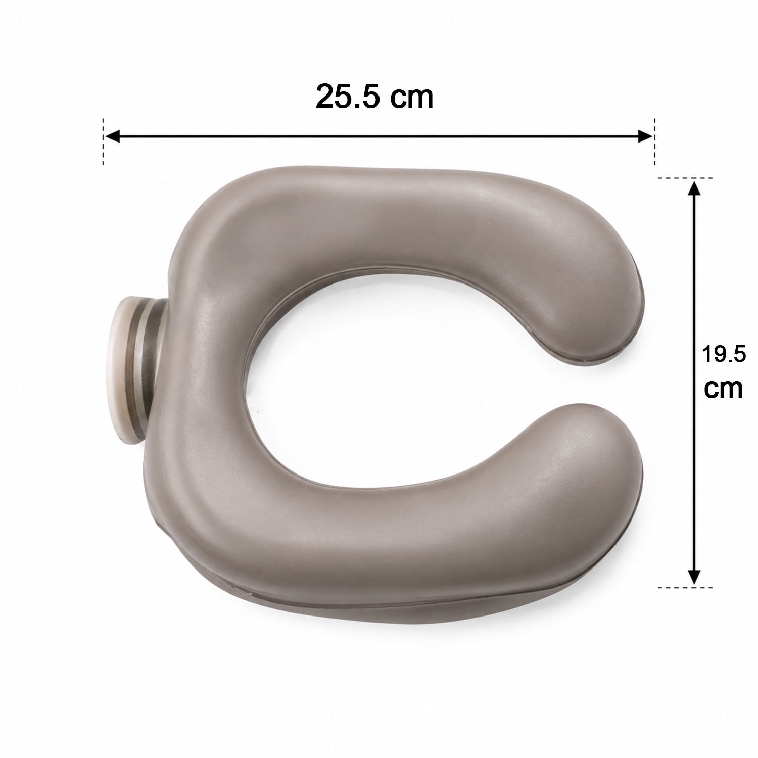 Size guide for U shape hot water water bag