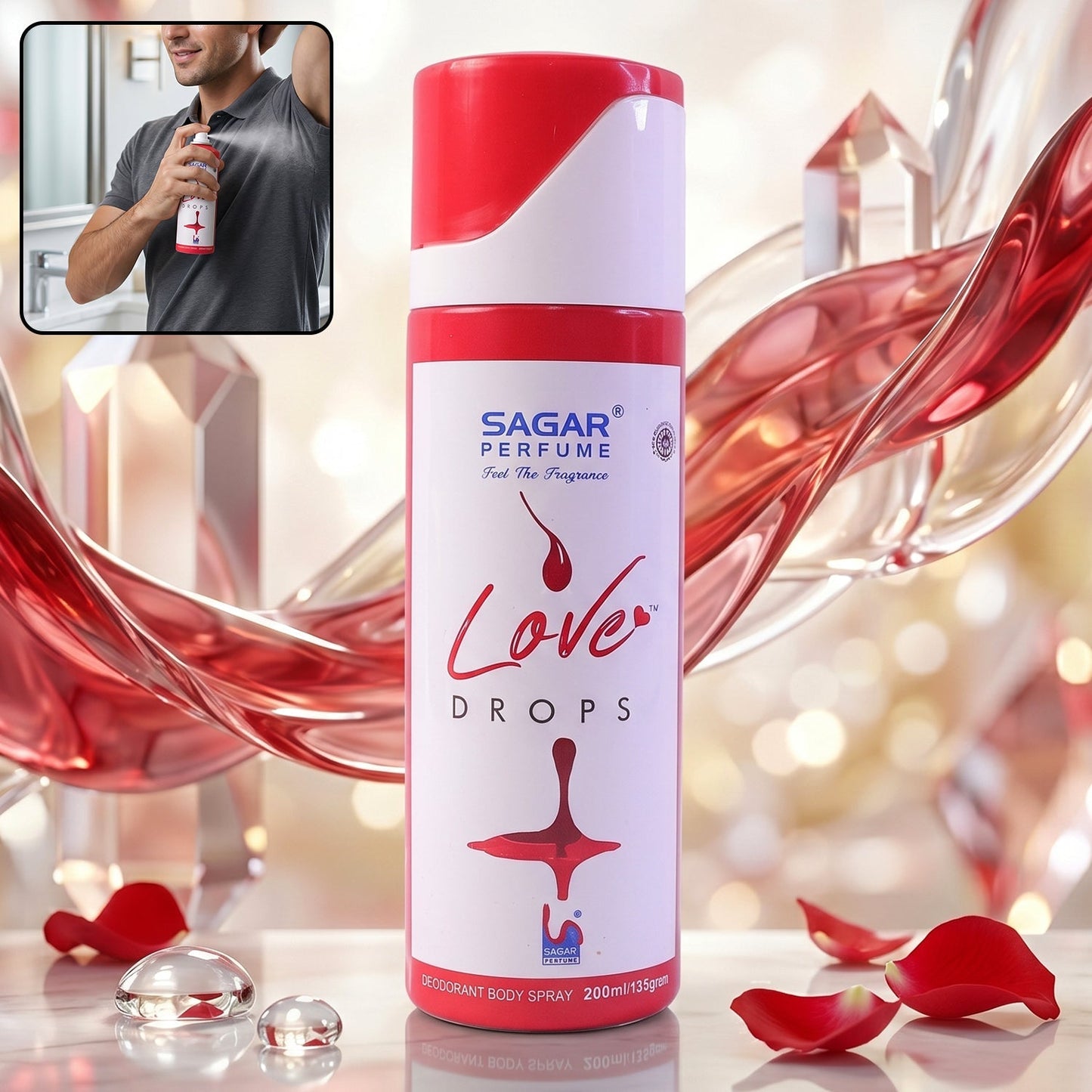Long lasting deodorant spray for daily use