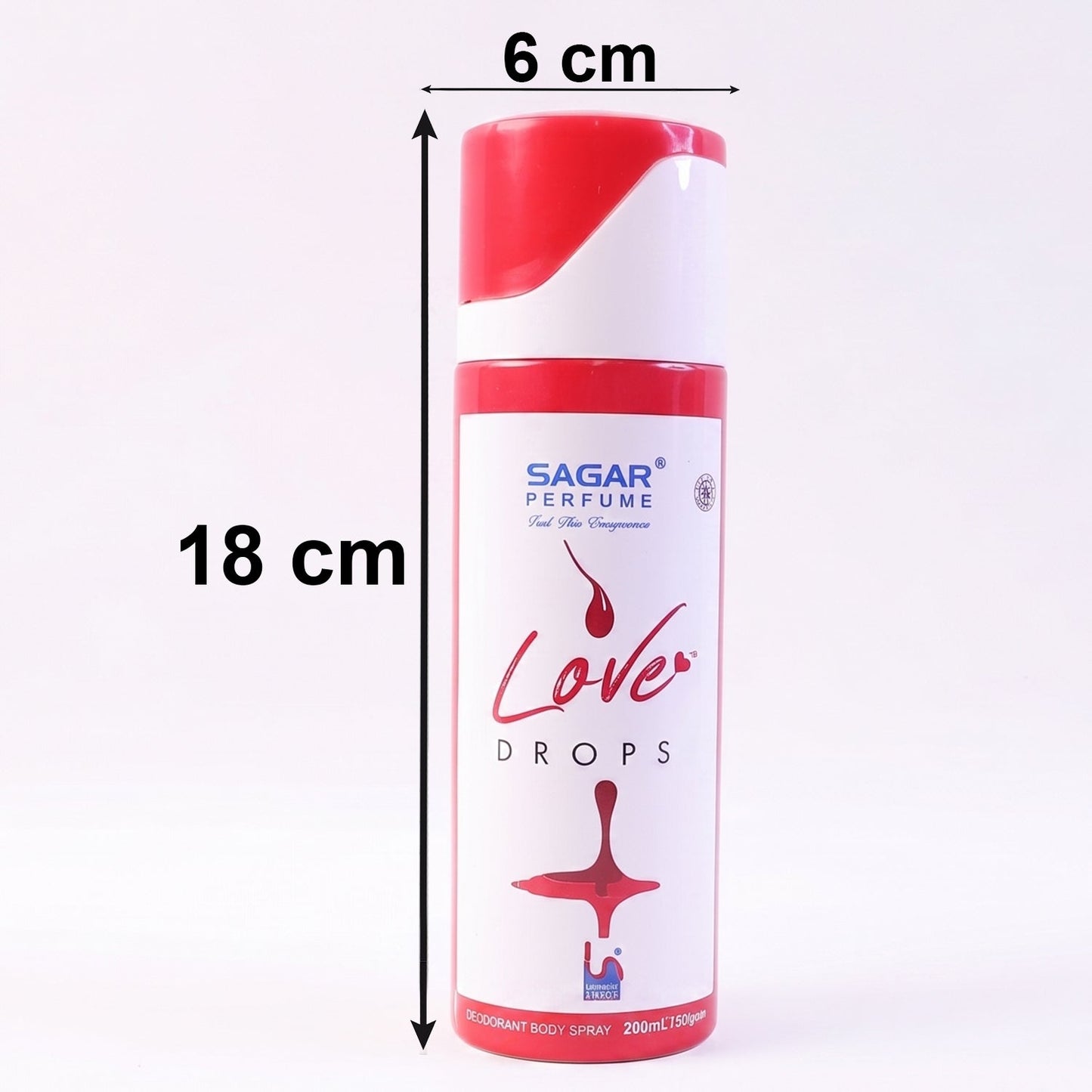 Size 200ml Love Drops perfume spray