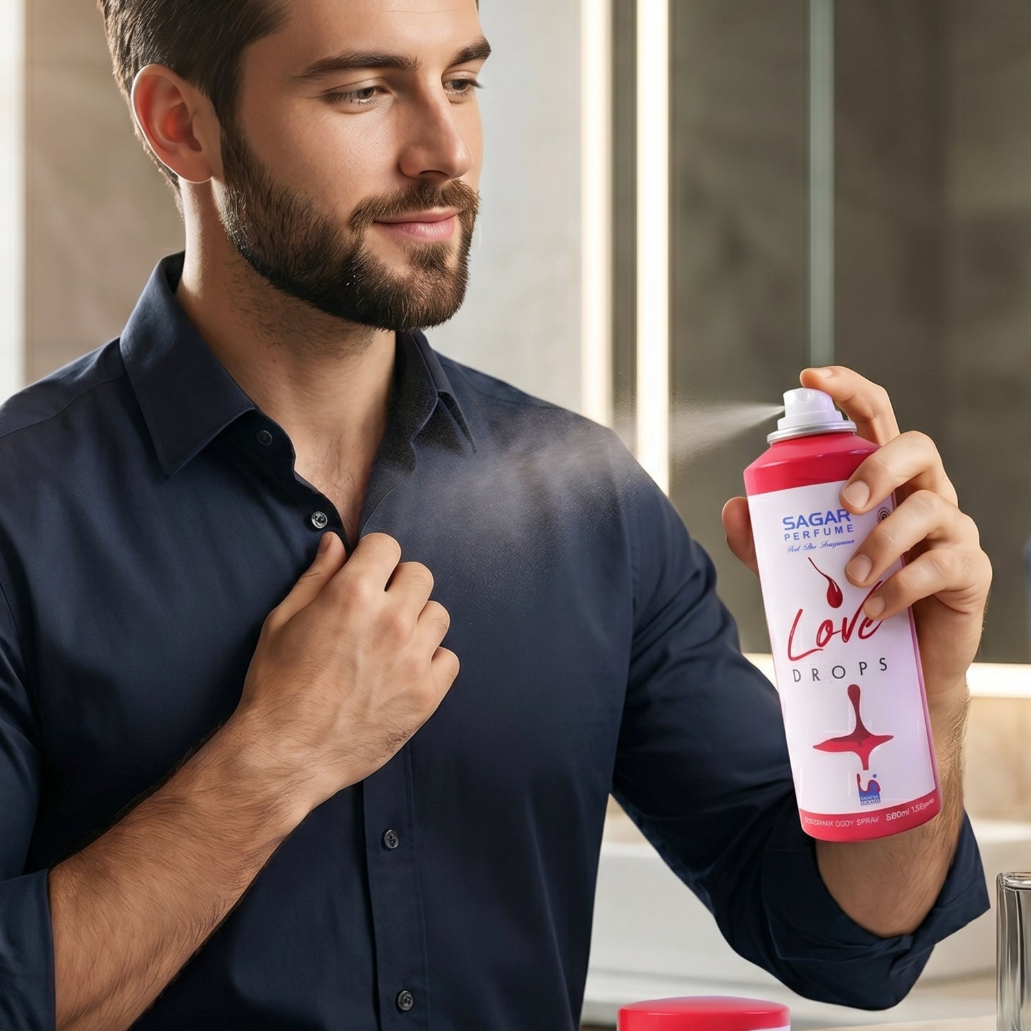 Fragrance body spray for all-day freshness