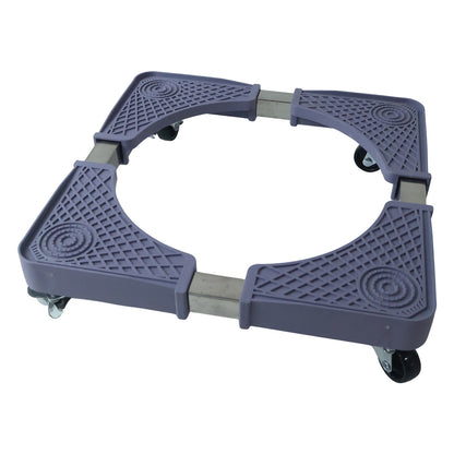 White background shot of adjustable appliance stand
