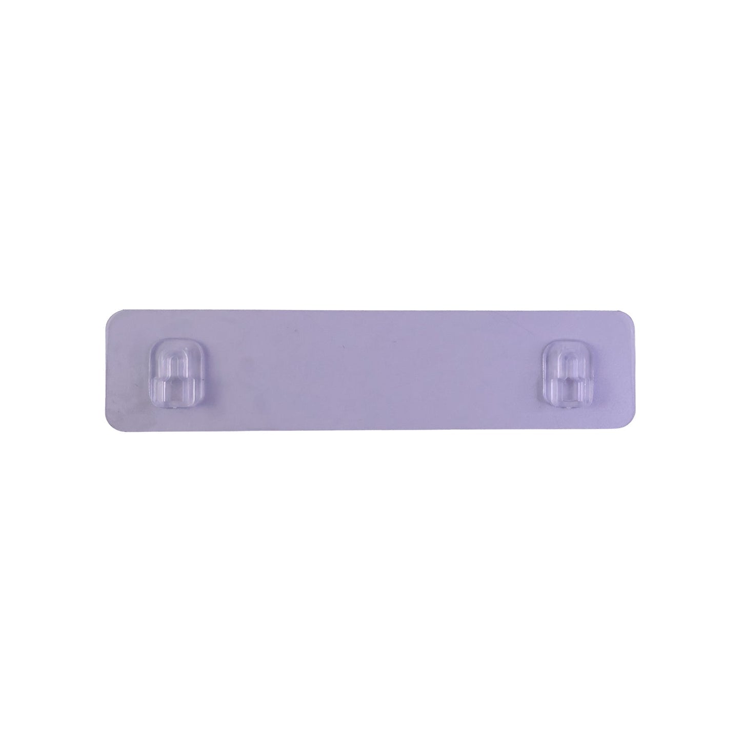 White adhesive hook with no drilling required for wall hanging
