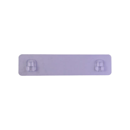 White adhesive hook with no drilling required for wall hanging