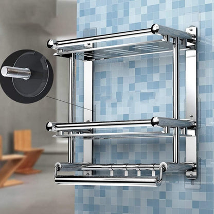 Wall hook holding socket holder on wall