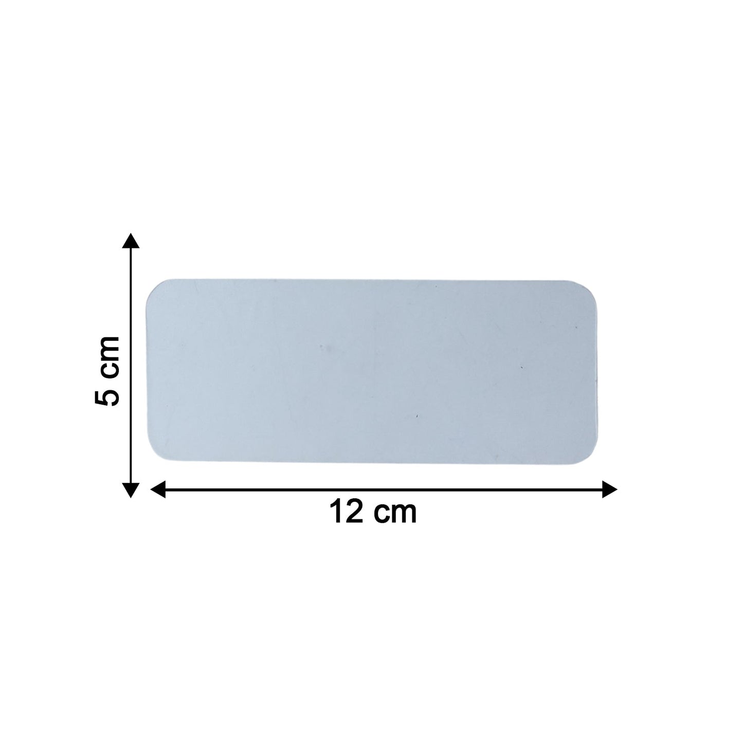 Size guide for transparent self-adhesive wall hook