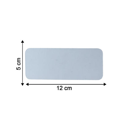 Size guide for transparent self-adhesive wall hook