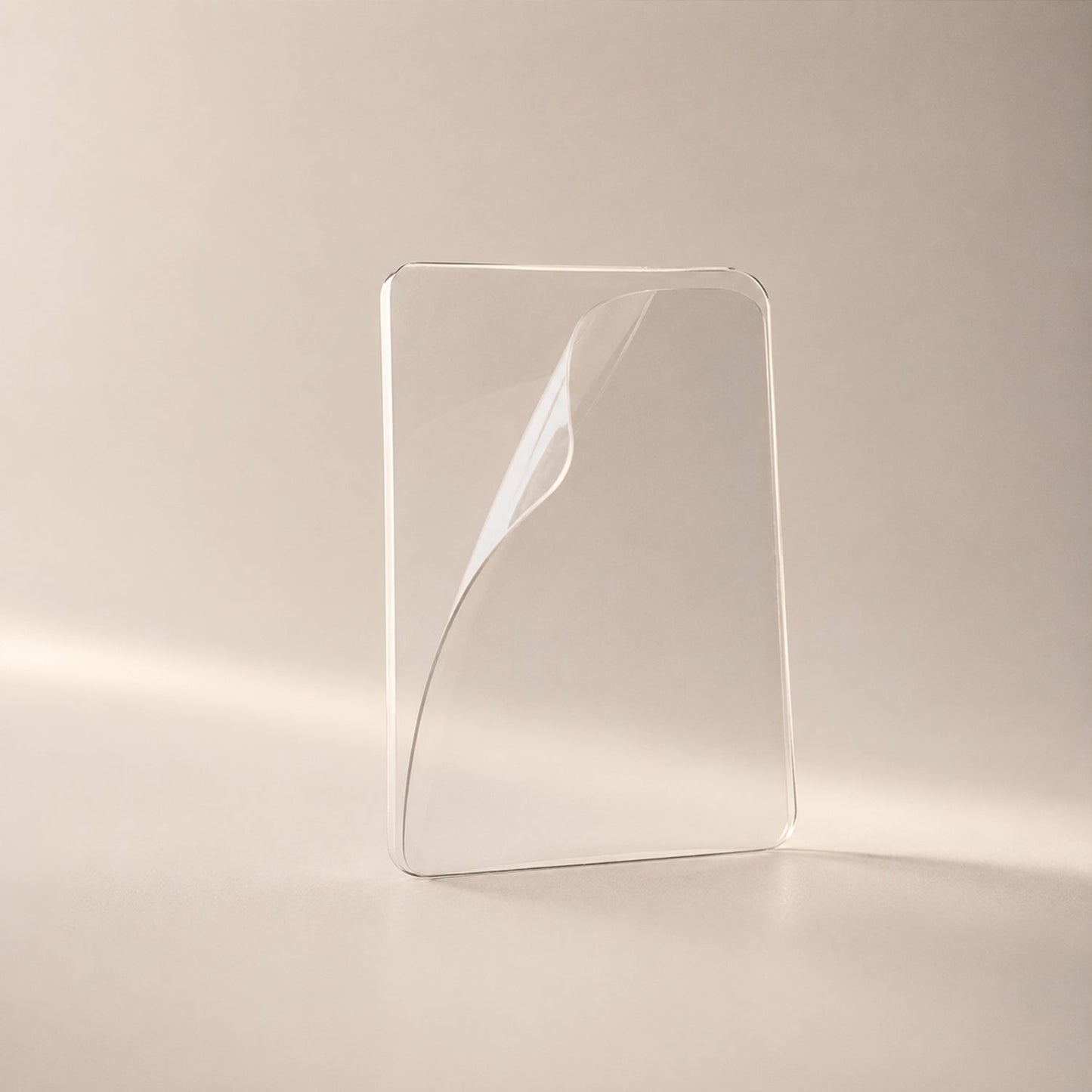 Detailed view of gel pad showing adhesive surface
