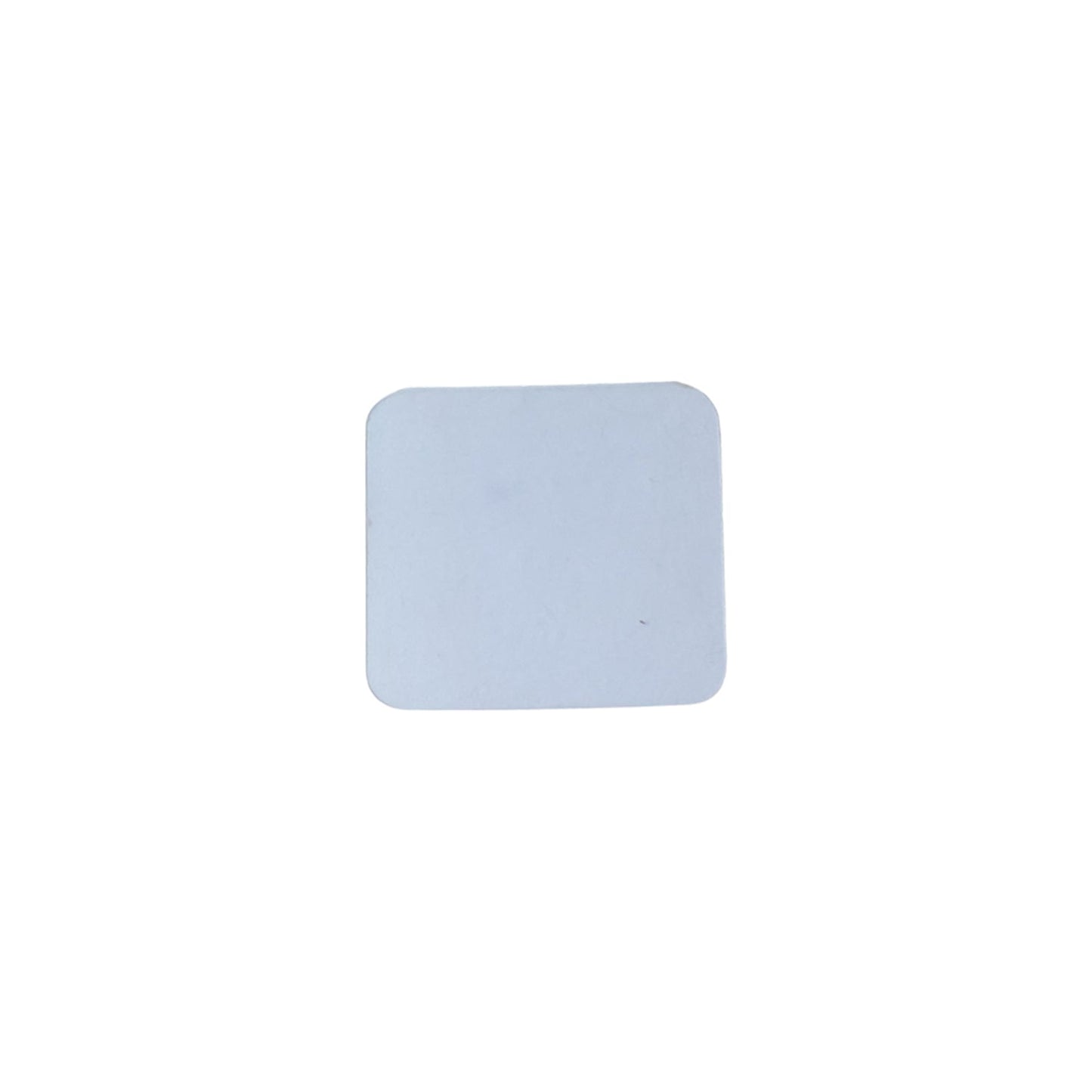 White transparent reusable gel pad, suitable for wall mounting
