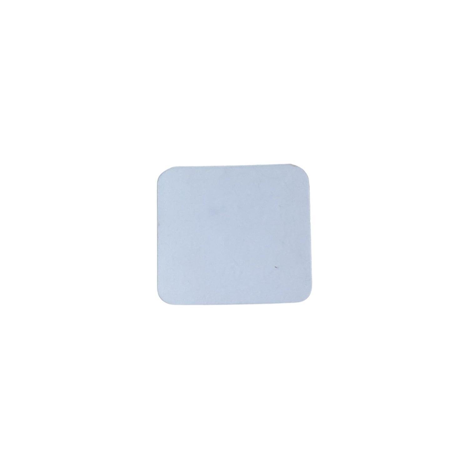 White transparent reusable gel pad, suitable for wall mounting