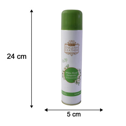 220ml size white floral freshener spray