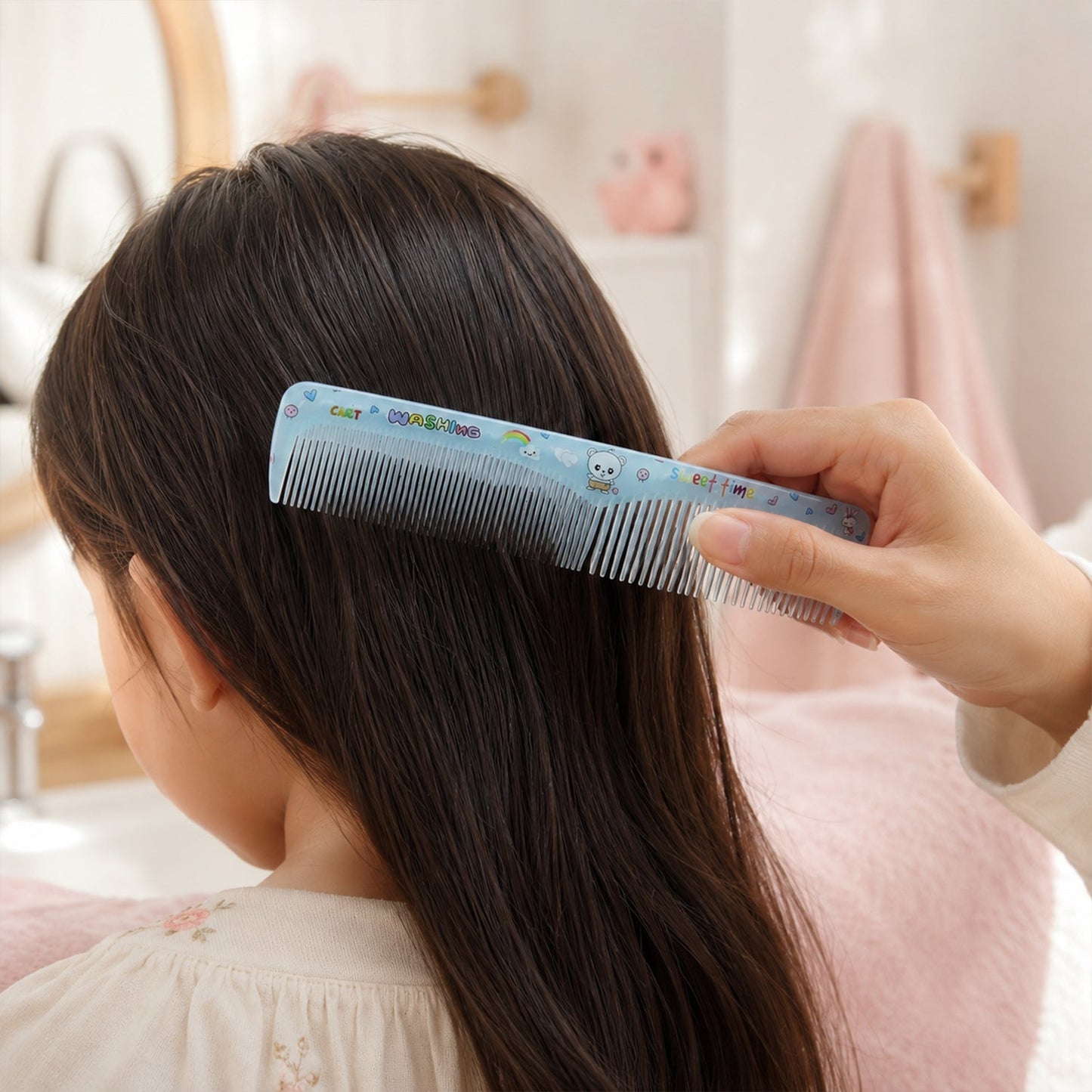 Daily grooming comb for men and women, anti-static design