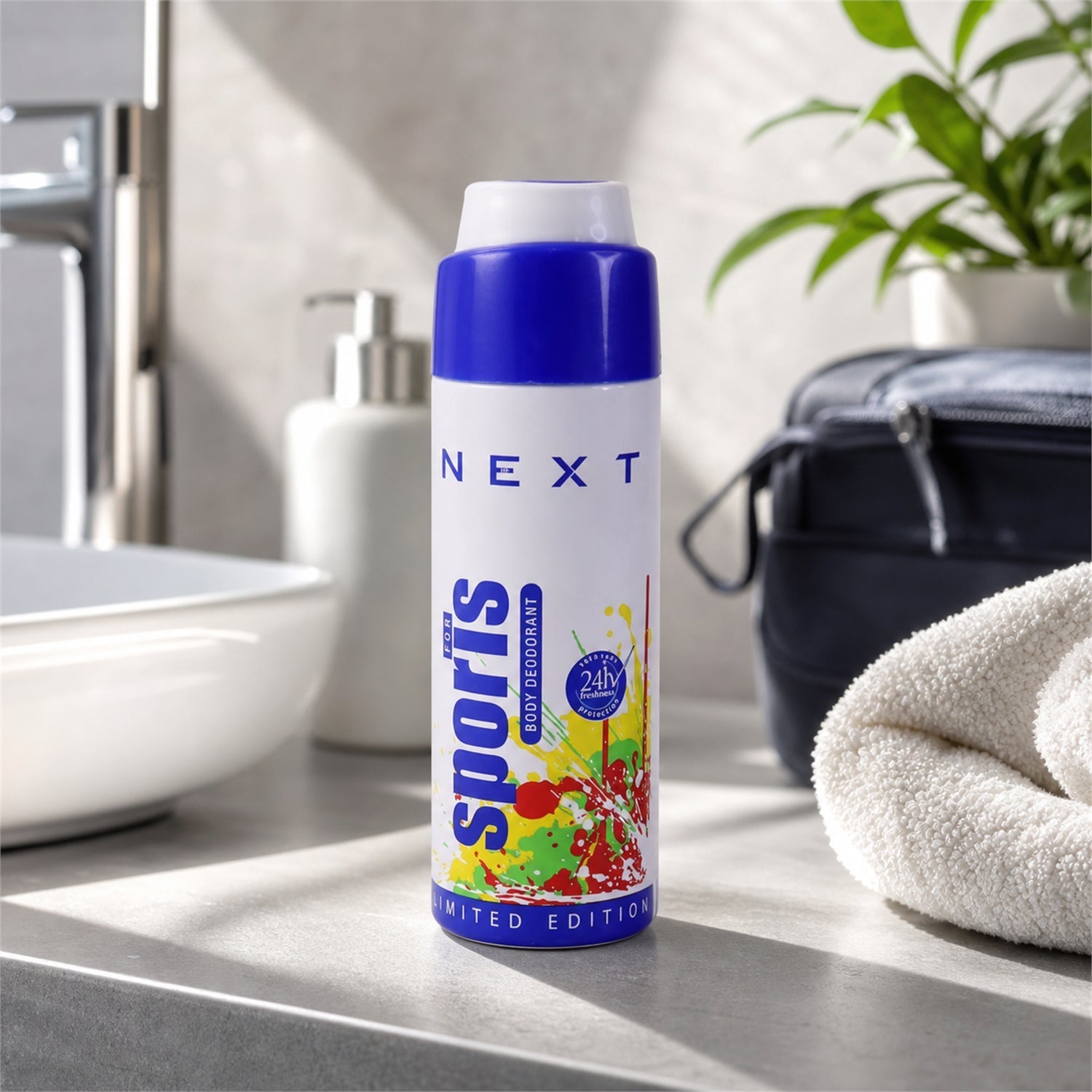 Sports deodorant spray perfect for gym outdoor activities