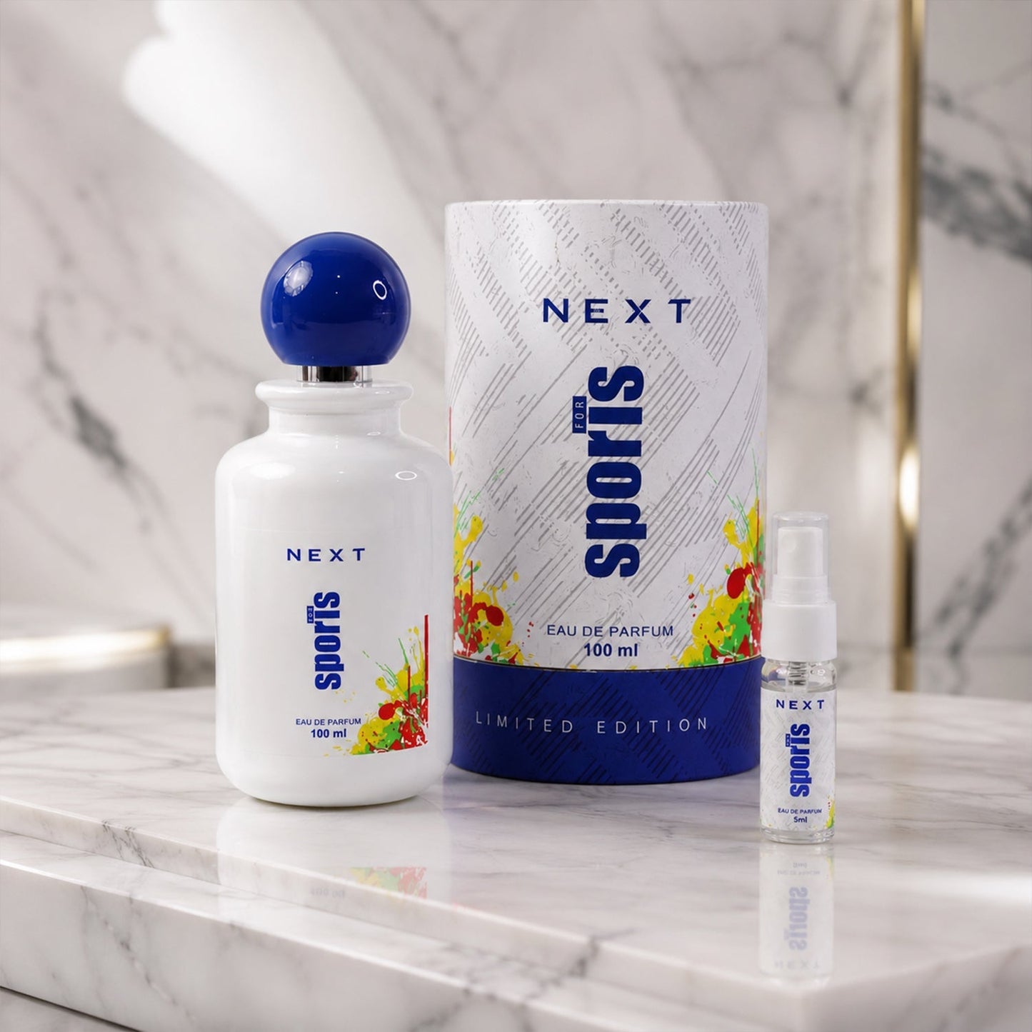 Long-lasting men's sport perfume with premium packaging