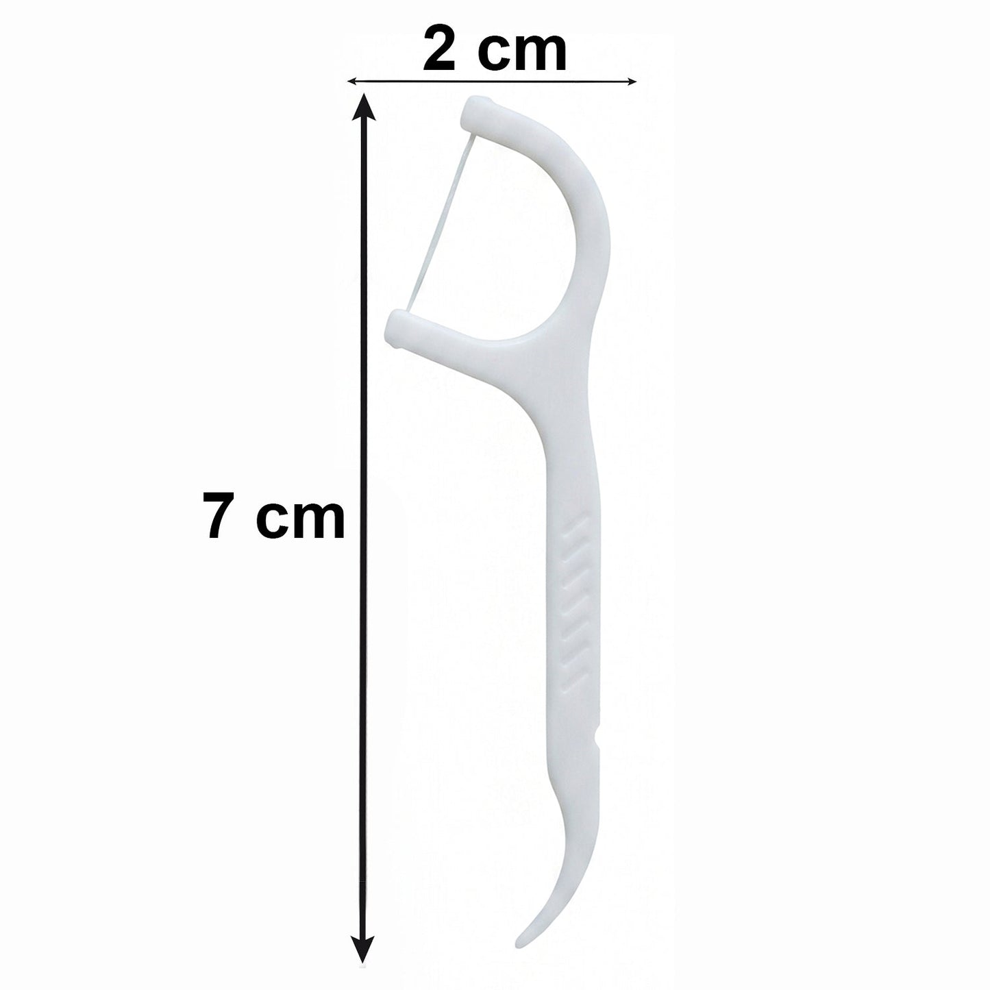 Dimensions of the portable oral care sticks case