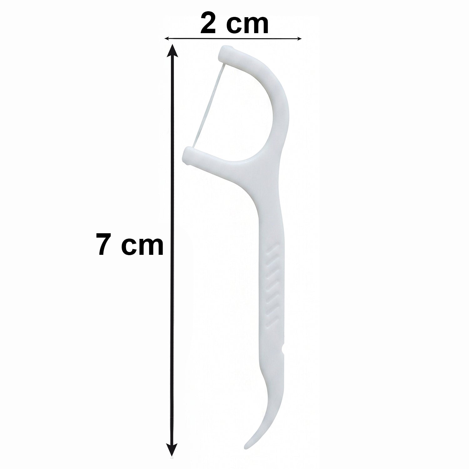 Dimensions of the portable oral care sticks case