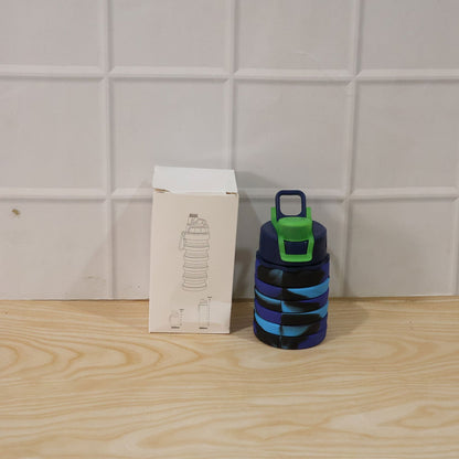Daily use foldable water bottle, lightweight and durable