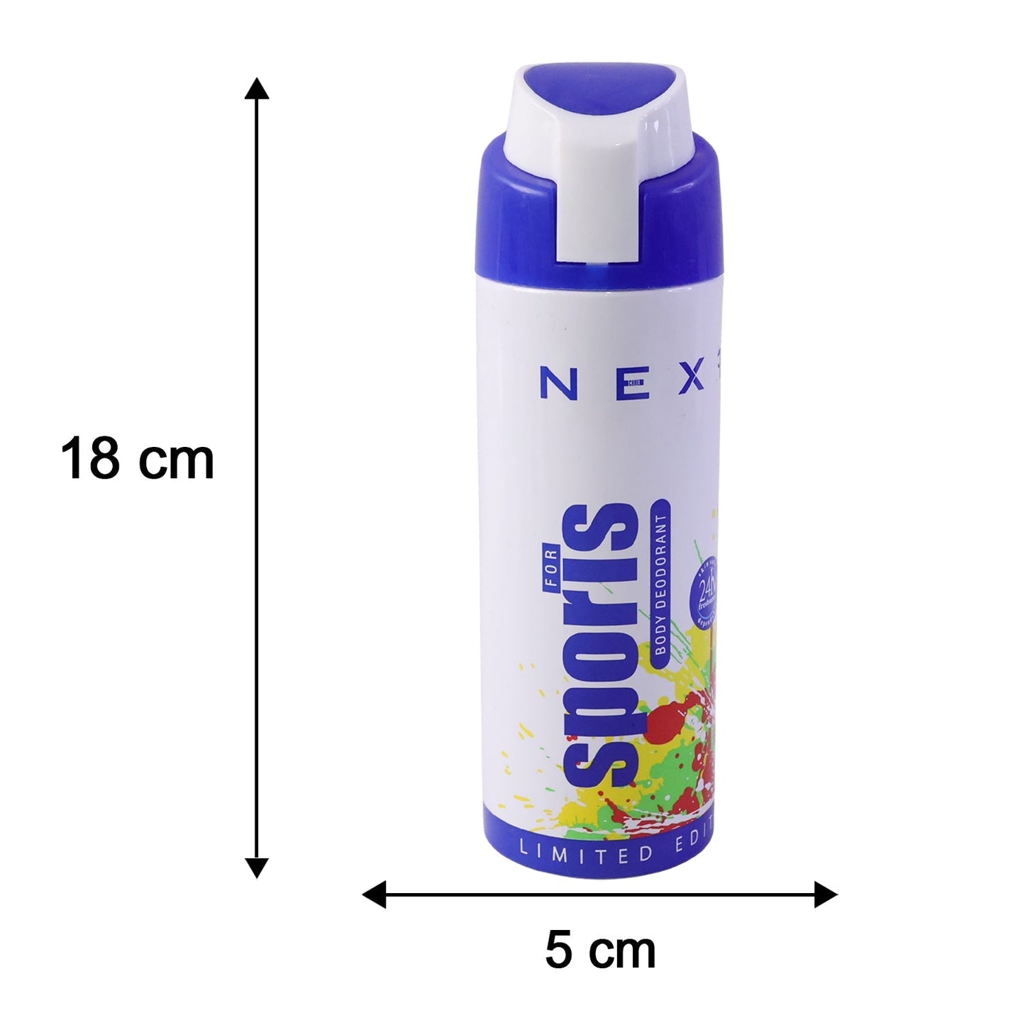 Body spray size guide for menÕs deodorant