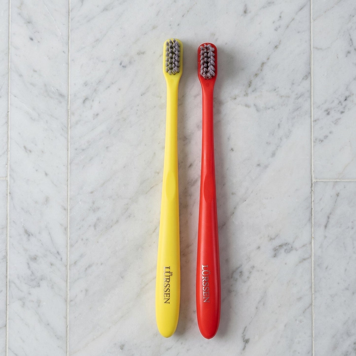 Design details of stylish bathroom accessories set in various colours
