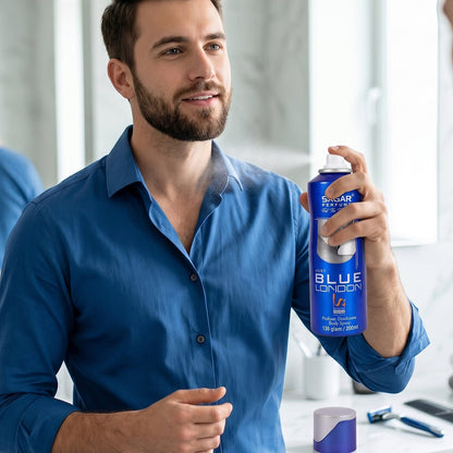 Fragrance spray for men, energetic and fresh scent