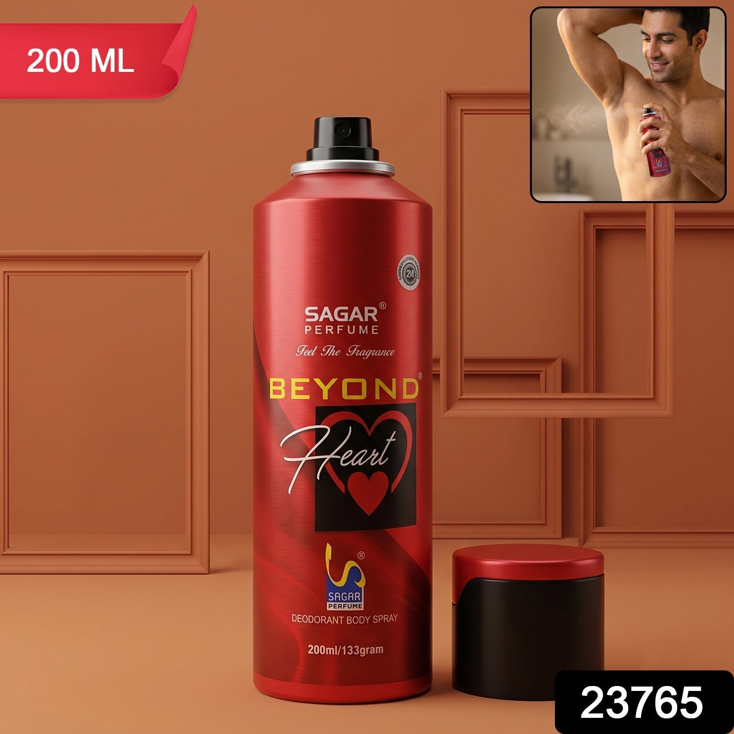Beyond Heart perfume body spray pack for men