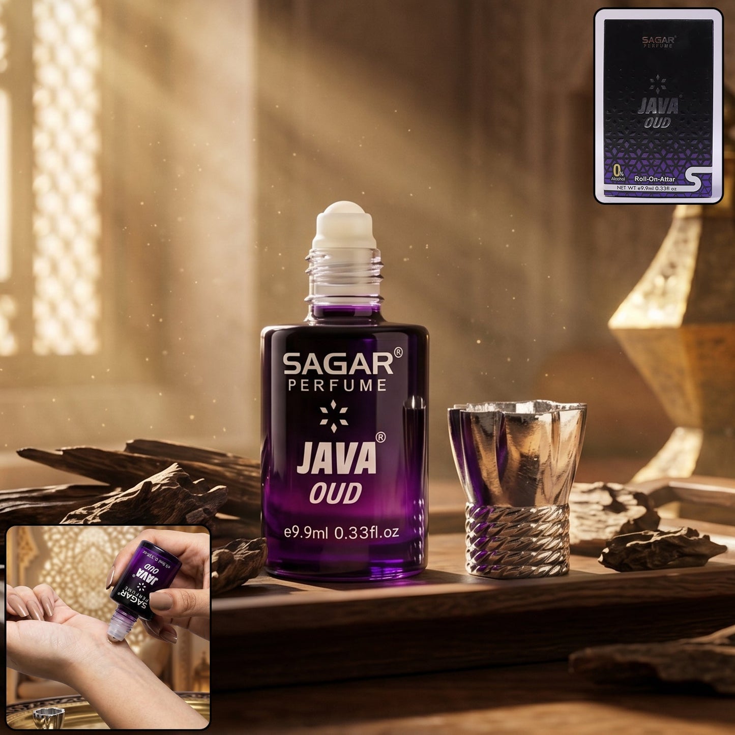 Java Oud roll on attar perfume oil