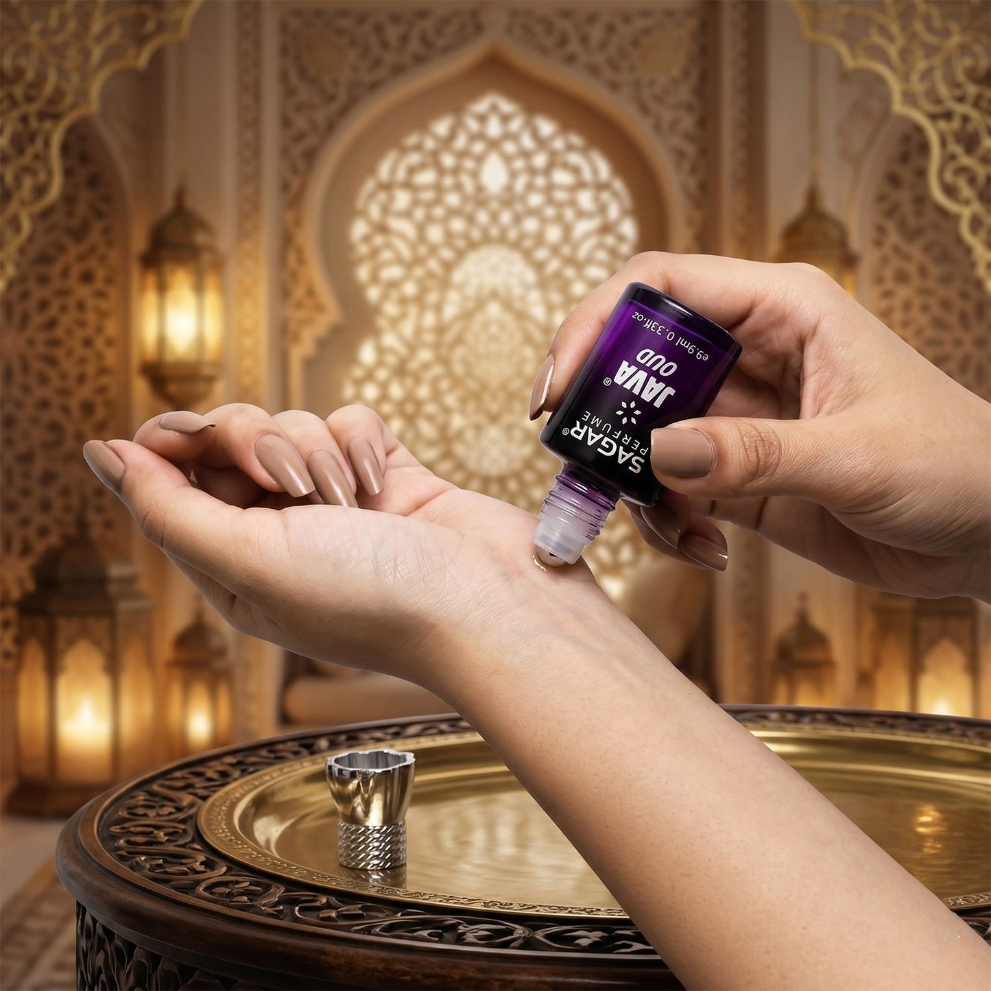 Daily use roll on attar