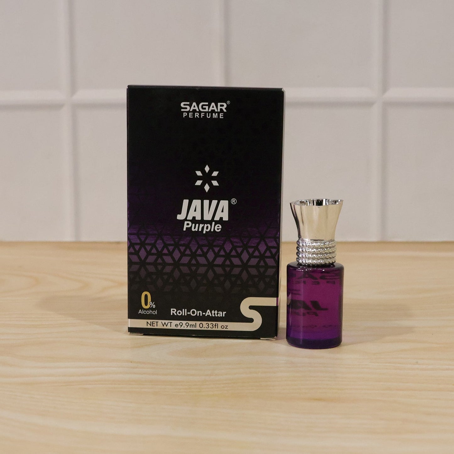 Java Purple attar pack box for gifting