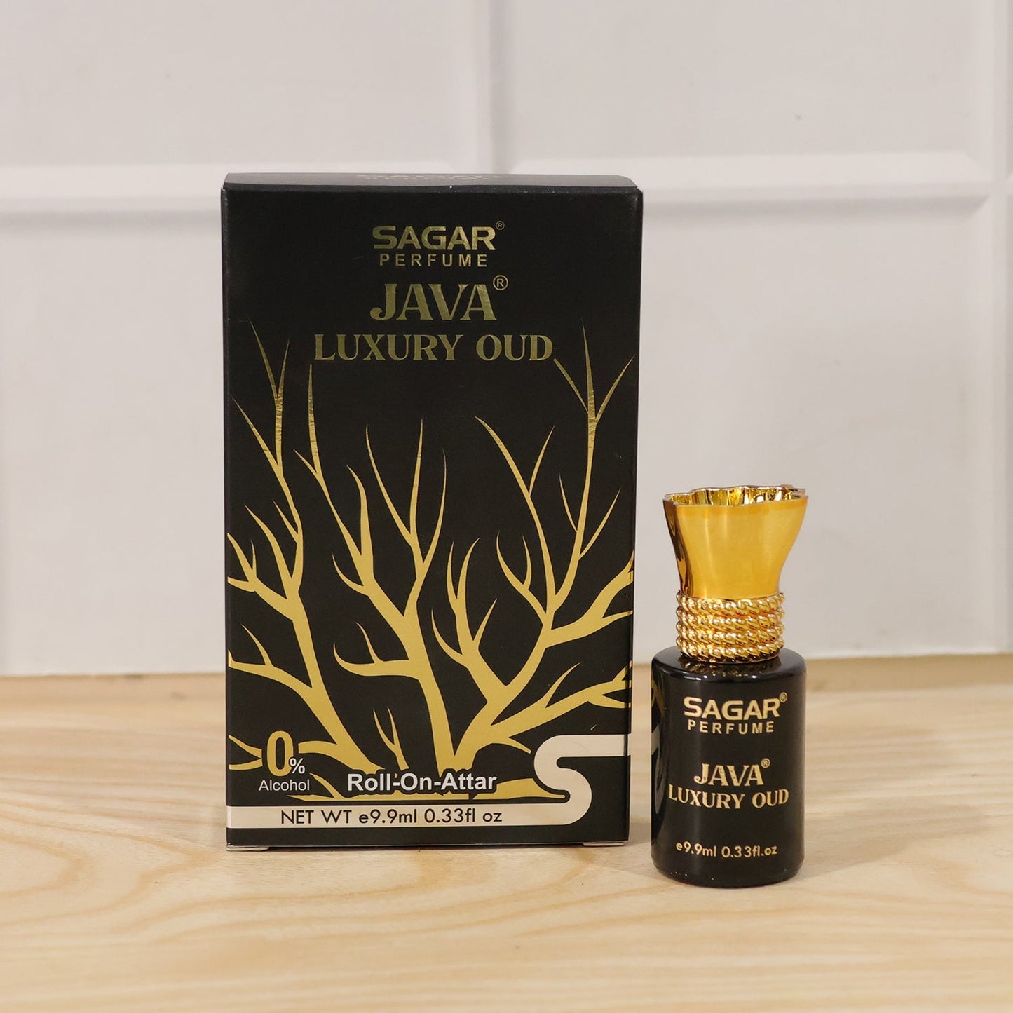 Java Luxury Oud attar box packaging