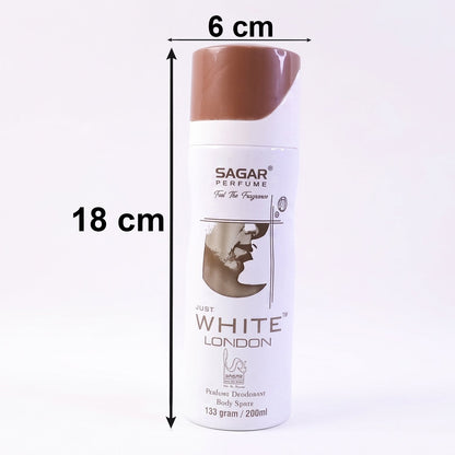 200ml men's body spray size
