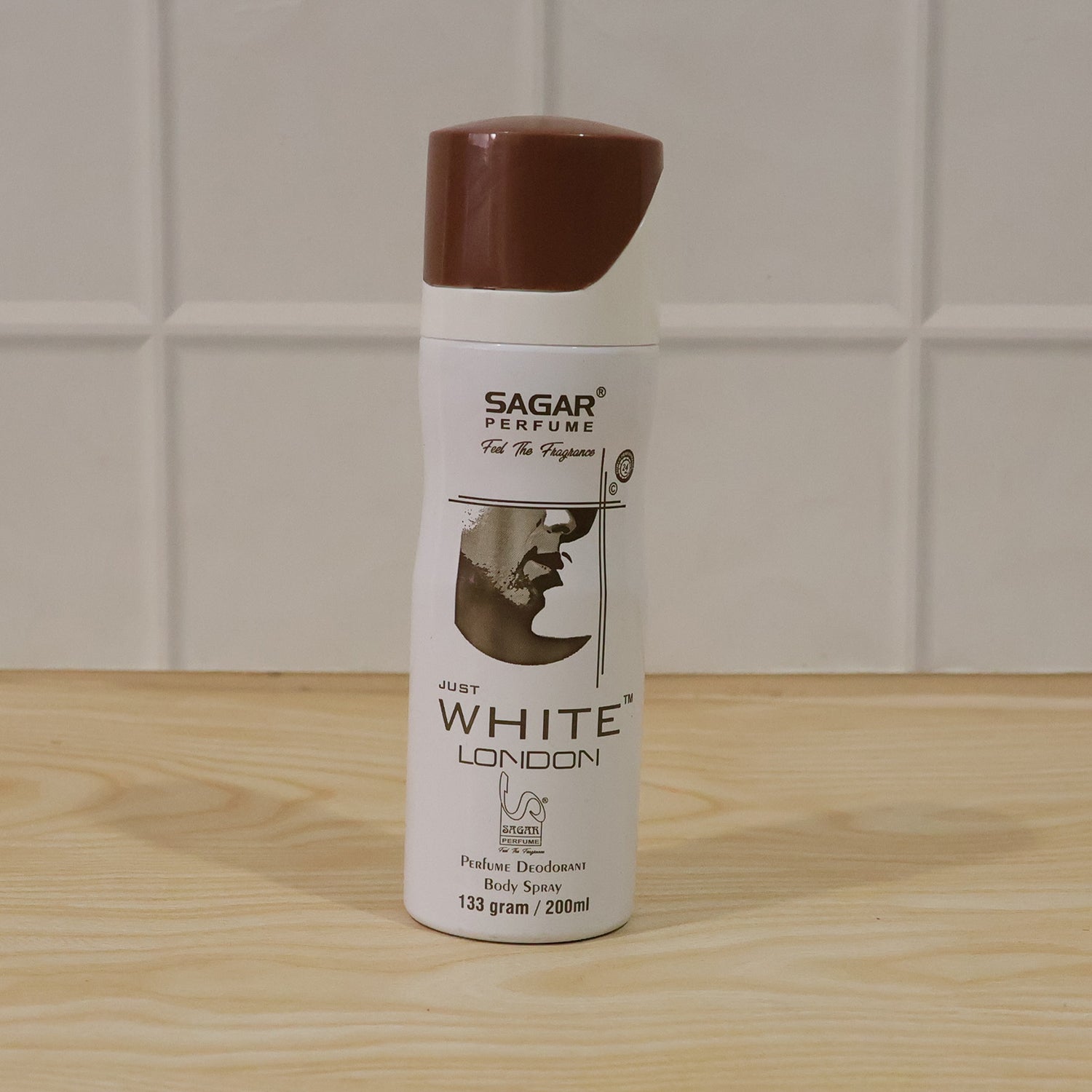 White London men's body spray pack box