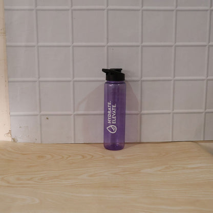 Packaged motivational water bottles for fitness and travel
