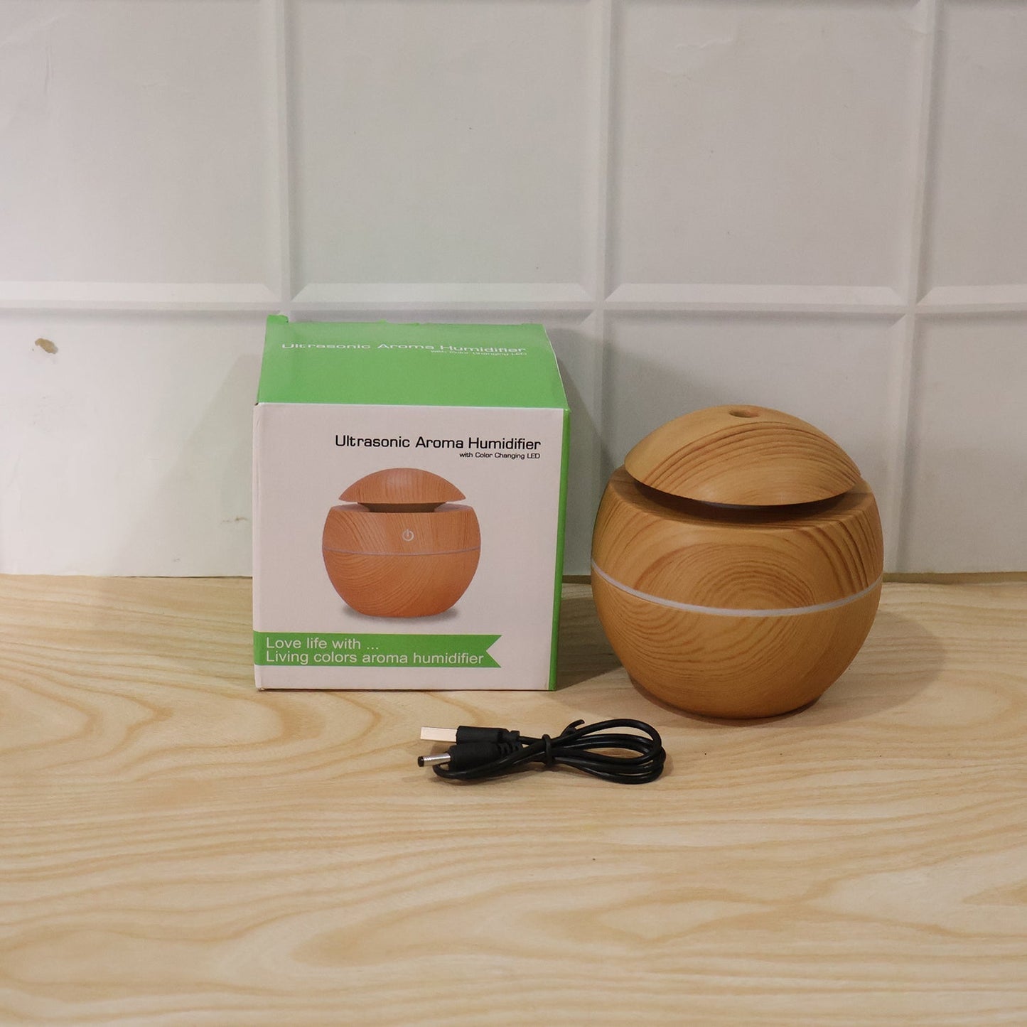 Packaging box of the aroma diffuser set