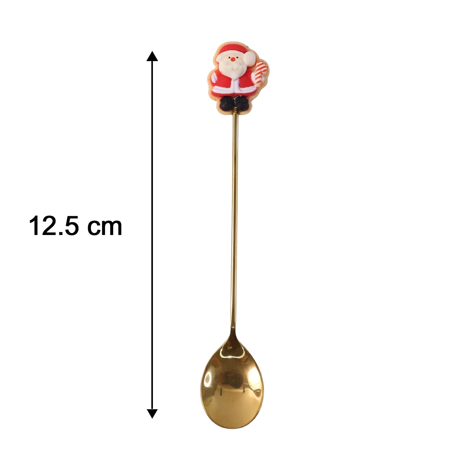 Size guide for Mix Golden Cartoon Spoon Set